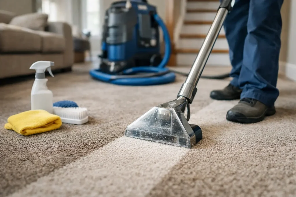 How to Clean High Traffic Carpet Areas Properly